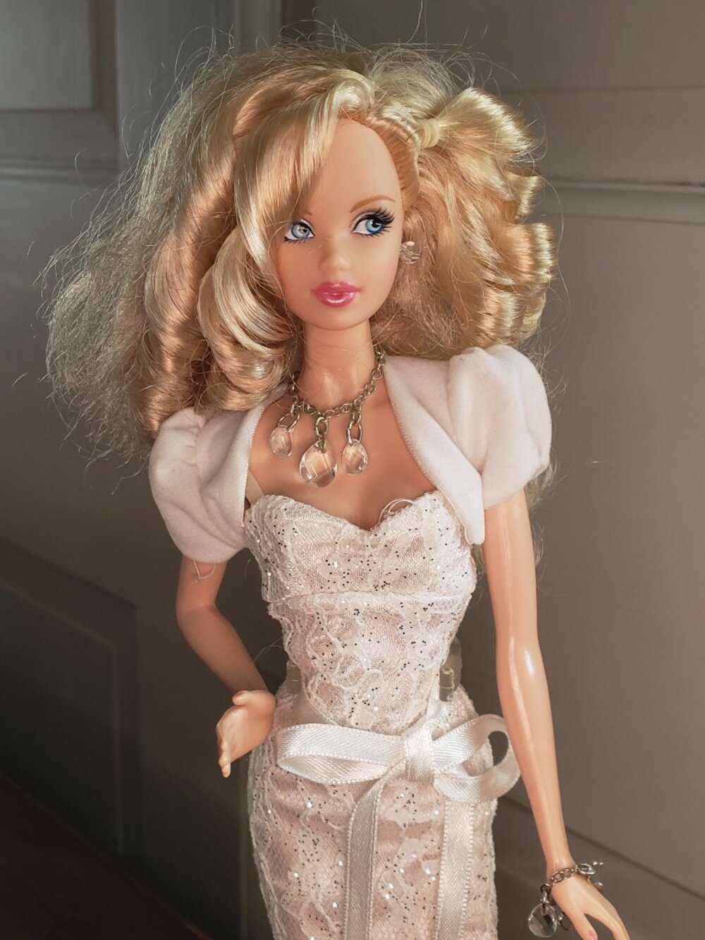 Miss Diamond April Birthstone Beauties Collection Barbie doll - Picture 2 of 8
